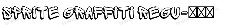 Sprite Graffiti Regu字体转换